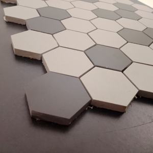 ColorYourSurface Hexagon 48mm Carreaux de mosaïque en céramique vitrifiés pour murs limites solides et durables Murs composés - Product Image 3
