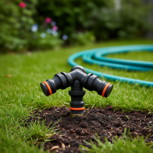 GARDENLIFE 8615 Claber <b>Quick</b> Click 3-Way Branch Connection Universal Irrigation System Garden Water <b>Connector</b> - Product Image 3