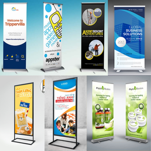 Sistema de Exhibición de Pancartas Enrollables Impresas con UV para Interiores con Soporte de Aluminio, Fábrica en Vietnam - Product Image 5