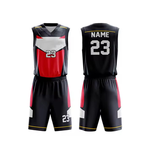 Uniforme de baloncesto unisex superventas, transpirable, talla grande, diseño sublimado, precio - Product Image 1