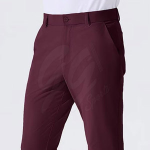 Dernier design, service OEM, pantalon de golf personnalisable en Spandex/Polyester, confortable, qualité supérieure, pour hommes, sports de plein air, respirant - Product Image 4