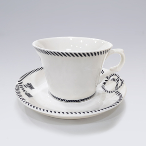 Juego de Tazas de Café de Cerámica Shin Tai Yuan, Diseño de Lujo con Impresión por Transferencia de Agua, Hecho en Taiwán, para Hogar, Cafetería, Regalo - Product Image 1