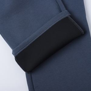 Pantalones Deportivos de Alta Calidad OEM Personalizados, Casuales, Holgados, de Algodón Terry, Estilo Jogger, Pierna Ancha, Cintura Media para Hombre, Pantalones Deportivos de Doble Cintura - Product Image 3