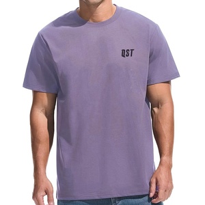 Camiseta de verano para hombres, fabricantes de ropa al por mayor, ropa de calle personalizada, camisetas lisas de algodón 100% para mujeres, ropa holgada para hombres - Product Image 1