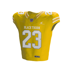 Maillot de football américain à sublimation personnalisée de qualité supérieure pour jeunes hommes vêtements d'équipe en sergé maillots de football personnalisés OEM ODM - Product Image 3