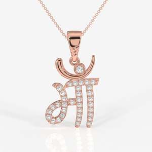 Colgante de Oro de 14K Personalizable para Mujer con Diamante Cultivado en Laboratorio, Chapado en Oro, Estilo Religioso, con Patrón de Números y Letras, Regalo - Product Image 4