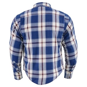 Camisa de franela de lujo unisex, con cuello levantado suave al tacto, teñida de hilo, Fabricante Mayorista de primavera, asociaciones, compradores B2B - Product Image 2