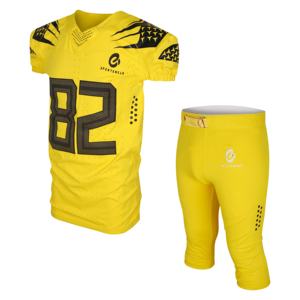Uniforme de football américain de l'équipe blanche et verte à séchage rapide de concepteur personnalisé maillot de football américain de retour de jeunesse - Product Image 6