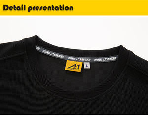 เสื้อยืดแขนยาวผู้ชาย Aonesport 7A ผ้าถักต้านเชื้อแบคทีเรีย ระบายอากาศได้ดี ซึมซับเหงื่อ แห้งเร็ว อุ่นสบาย คอปก - Product Image 5