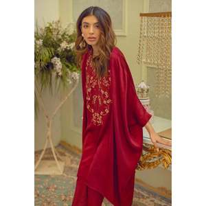Women's Floral Satin 2-Piece <b>Set</b> Short <b>Blazer</b> Top & Pants 5XL - Product Image 2