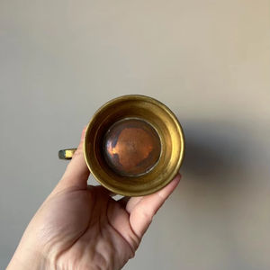 Tasse en cuivre, bouteille, cruche | Tasse Mule de Moscou | Tasse à bière | | Tasse Vintage | Tasse en cuivre martelé | Tasse à café | Tasse en laiton - Product Image 1