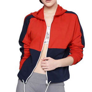 Servicio OEM, Sudaderas con Cremallera con Logotipo Personalizado, Sudaderas con Cremallera al por Mayor, Sudaderas con Cremallera de Color en Contraste - Product Image 1