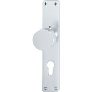 Perilla F1 de 72 mm PZ HOPPE, Placa Trasera 54/202, Manijas y Perillas de Aluminio para Muebles - Product Image 1