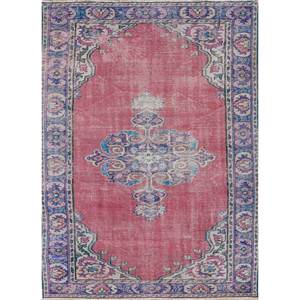 Alfombras de Lana Anudadas a Mano de Gran Tamaño, Diseño de Medallón Rojo y Naranja, para Sala de Estar o Pasillo - Pae-2860 - Product Image 1