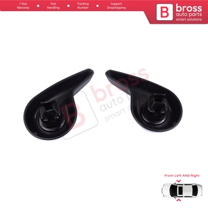 Juego de manijas ajustables delanteras para reclinación BDP1421, color negro, para Megane MK4 B9A K9A Talis LP KP 2015 en adelante, 874519982R 874016692R - Product Image 2