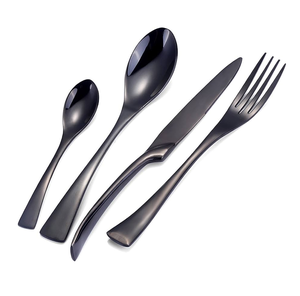 Cuchara de postre de acero con espejo, juego de 8 piezas, artesanías personalizadas, juego de cubiertos de la mejor calidad, cubiertos, cuchara de cena - Product Image 2