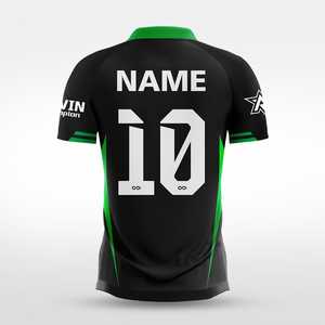 เสื้อเจอร์ซีย์ผู้ชายพรีเมียม โพลีเอสเตอร์ พิมพ์ลายพัฟฟ์ รับผลิตแบบ OEM/ODM - Product Image 3