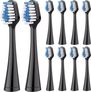 Soft Nylon Bristle Replacement <b>Toothbrush</b> <b>Heads</b> for Electric <b>Toothbrush</b> Models Medium Bristle Pack for Household & Hotel Use - Product Image 1