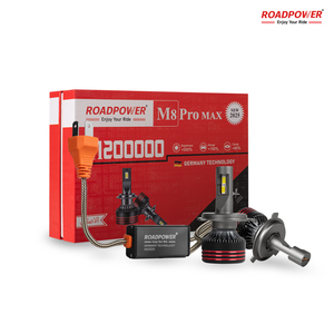 Roadpower M8 Pro Max <span class=keywords><strong>Led</strong></span> Đèn Pha-9005 (HB3) 120000lm <span class=keywords><strong>Led</strong></span> Đèn Pha bóng đèn, Dễ dàng cài đặt cao/thấp chùm - Product Image 1