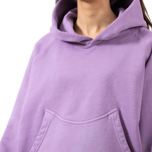 Sweat à capuche court pour femme de qualité supérieure avec logo personnalisé Sweat à capuche avec logo brodé Sweat à capuche Streetwear personnalisé prix de gros - Product Image 2