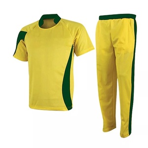 Uniforme de <span class=keywords><strong>cricket</strong></span> et maillot avec logo imprimé confortable et léger Designs de l'équipe Uniforme de robe de <span class=keywords><strong>cricket</strong></span> de couleur Fabriqué au Pakistan - Product Image 2