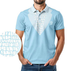 Camiseta de Golf para Hombre, Diseño Moderno, Sólida, Informal, Transpirable, de Secado Rápido, con Logotipo Personalizado Estampado y Bolsillo - Product Image 6