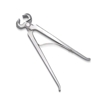 คีมคีบสัตว์ทำจากสเตนเลสใช้ซ้ำได้เป็นมิตรต่อสิ่งแวดล้อมอุปกรณ์การผสมเทียมสัตวแพทย์ - Product Image 1