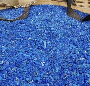 Fragmentos de HDPE Azules Irregulares, Grados de Película para Moldeo por Inyección, Alta Resistencia al Impacto, Botellas, Origen Florida, Marca Privada, Plástico - Product Image 2
