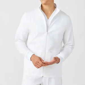 Vestes de travail extensibles personnalisables avec logo pour hommes, infirmiers, médecins, hôpitaux, uniformes médicaux, tenues d'infirmières, anti-rides - Product Image 4