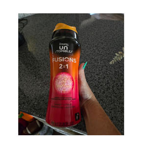 Downy Unstopables Fusions In-Wash Scent Booster Laundry Beads, Sunset and Citrus Scent, 21,1 oz, 2 en 1 All Day Freshness - Product Image 4