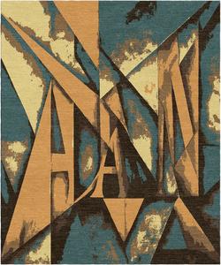 High Quality Hand Knotted Wool Anti Slip Prayer Area <b>Rug</b> Set Abstract Pattern Design - Product Image 5