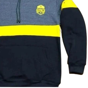 100% coton Polyester vêtements de sport imprimé en cuir sweat à capuche uni de bonne qualité sweat à capuche uni personnalisé pour hommes pour le prix de gros - Product Image 2