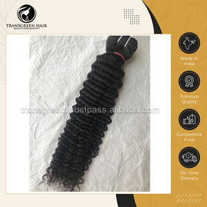 Extensión de cabello humano de grado indio virgen mongol sin procesar 100% de los mejores fabricantes y exportadores de la India - Product Image 5