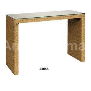 Mesa auxiliar con Base de cristal de aspecto moderno para sala de estar de lujo con muebles decorativos superiores de mármol para mesa auxiliar de aspecto moderno de lujo - Product Image 2