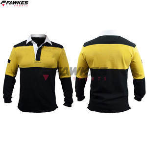 Nouveau design de maillot de rugby pour hommes, impression de logo personnalisé, maillot de rugby pour hommes, maillot de rugby en coton à sublimation - Product Image 6