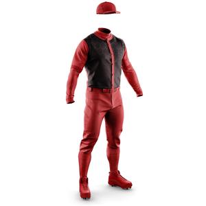 Uniforme de baseball léger avec logo personnalisé, respirant, prix bas, uniforme de baseball pour hommes - Product Image 3