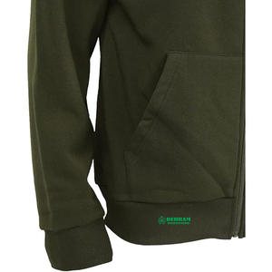 Sweat-shirts à capuche unisexes de haute qualité, épais, respirants, en tissu français 100% coton, polaire, avec logo personnalisé, pour l'hiver, vente en gros - Product Image 5