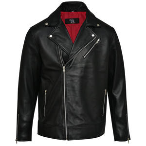 Wholesale Price Leather <b>Jackets</b> for <b>Men</b> 2025 Winter Leather <b>Jacket</b> <b>Men</b> Leather <b>Slim</b> <b>Fit</b> Size Top Quality - Product Image 1