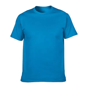 Camiseta de Algodón para Hombre, Moda de Verano, Estilo Casual, Holgada, Manga Corta, Ligera, Suave, Transpirable, Cómoda, OEM, ODM, Venta al por Mayor Directa - Product Image 4