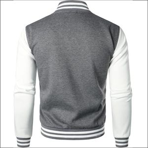 แจ็กเก็ตทีมตัวแทนของผู้ชายดีไซน์ใหม่เสื้อน้ำหนักเบาปักลายพิมพ์พัฟทรงหลวม - Product Image 3