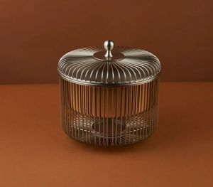 Support métallique moderne d'aspect Moyen-Orient meilleure qualité ensemble écologique deux Hotpot Ramadan spécial buffet arabe chauffe-plats - Product Image 5