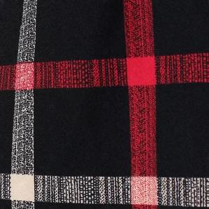 Camiseta larga holgada de gran descuento para mujer, camiseta informal a cuadros para mujer, ropa para mujer, camisetas - Product Image 3