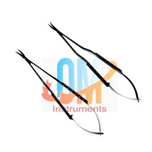 Micro Tijeras Tipo Bayoneta Kamiyama de 18 cm, Acero Inoxidable con Recubrimiento de Plasma Negro, Mango con Resorte, Autoclavables, Reutilizables, Estándar Alemán - Product Image 6