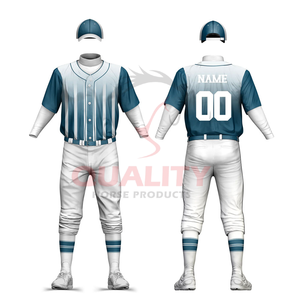 Nouvelle arrivée Uniforme de baseball avec impression par sublimation du logo de l'équipe coupe style pro matériau respirant durable conçu pour la vente - Product Image 5