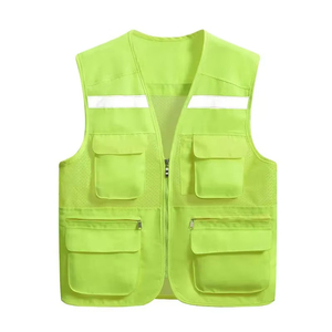 Chalecos de seguridad de construcción de malla multicolor Hi Vis Visibilidad personalizada Múltiples bolsillos Chaleco de trabajo de seguridad reflectante colorido - Product Image 2