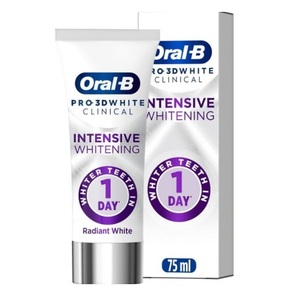 Oral B Pro ยาสีฟัน3D ขาวเพื่อผิวขาวใสใช้ในคลินิกเทคโนโลยีไอออนิก - Product Image 4