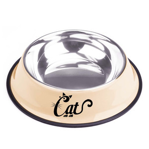 Cuencos de Metal hechos a mano para gatos, forma personalizada, antideslizantes, coloridos, antideslizantes, Estilo Vintage - Product Image 4