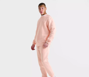 เสื้อฮู้ดดี้ทรงโอเวอร์ไซส์แบบสวมใส่สบาย แขนยาวพิเศษ เหมาะสำหรับใส่เล่นกีฬาในฤดูหนาว ผลิตจากผ้าฝ้ายฟลีซ 100% ระบายอากาศได้ดีและเป็นมิตรต่อสิ่งแวดล้อม - Product Image 2