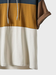 Sudaderas con capucha de diseño personalizado de alta calidad para hombres Casual Smart bordado Puff impresión en lienzo sólido al por mayor - Product Image 5