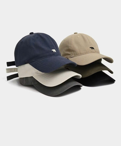 Gorra de béisbol unisex de algodón 100% ajustable varios colores bordado personalizado estilo callejero Hip Hop para viajes de invierno y verano - Product Image 1